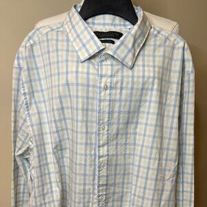NWT The Men's Store at Bloomingdale's Cotton Stretch Slim Fit Button Down Shirt
